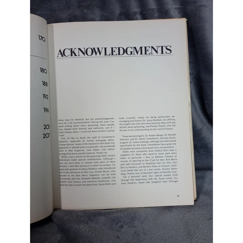 Looking Good : A Guide for Men by Charles‎ Hix (Hardcover) 1977 Bruce Weber